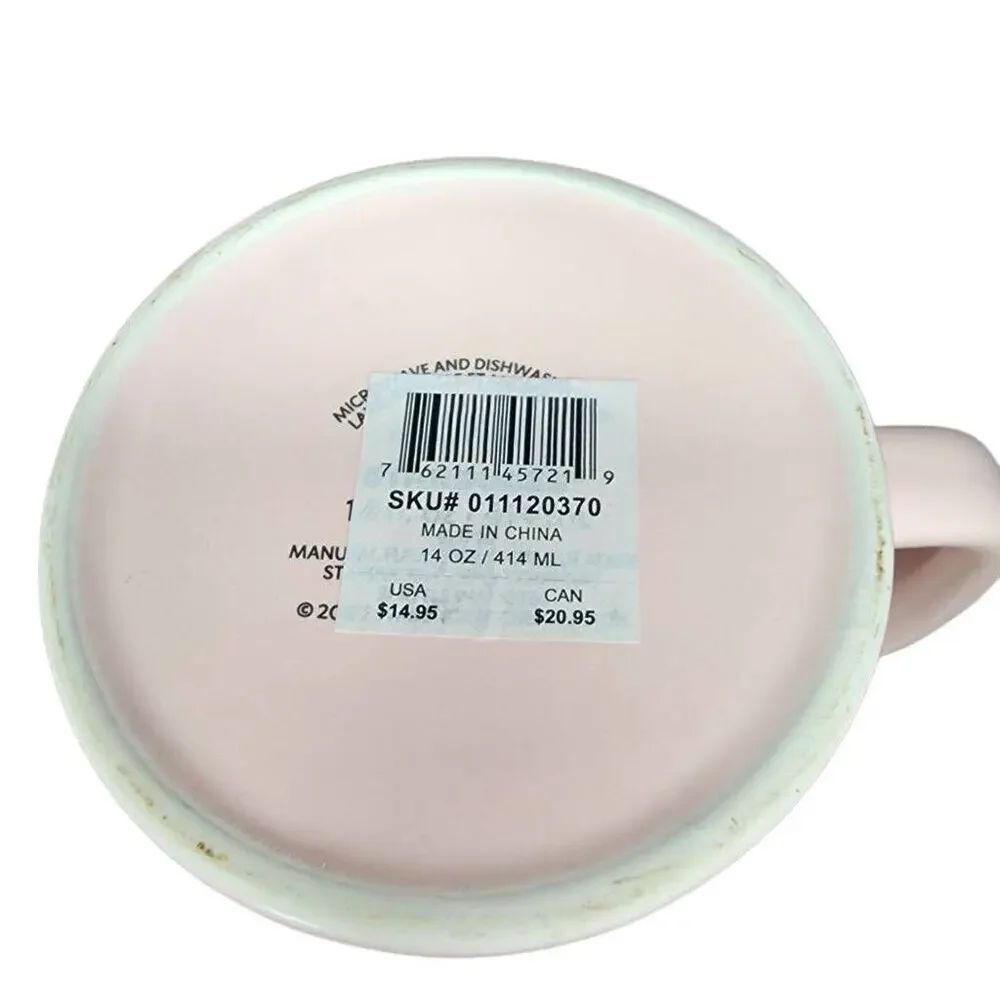 Starbucks Coffee Mugs, 2020 Valentine's Day Lips & Hearts Ceramic Drinking Cup - Picture 2 of 9